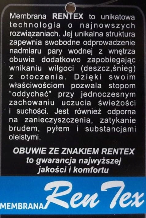 RENBUT KOZAKI ŚNIEGOWCE 12-1524 MEMBRANA 20 Materiał skóra naturalna