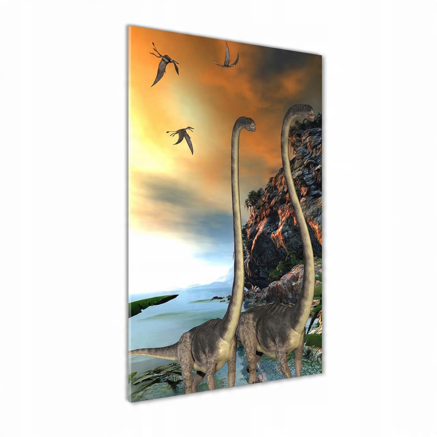 

Foto obraz akrylowy na ścianę Dinozaury 70x140cm