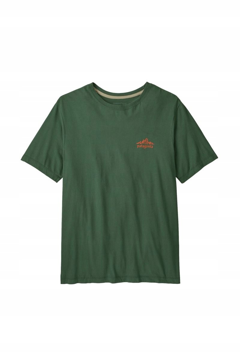 Koszulka trekkingowa męska Patagonia Cloud Crag T-shirt Canopy zielona
