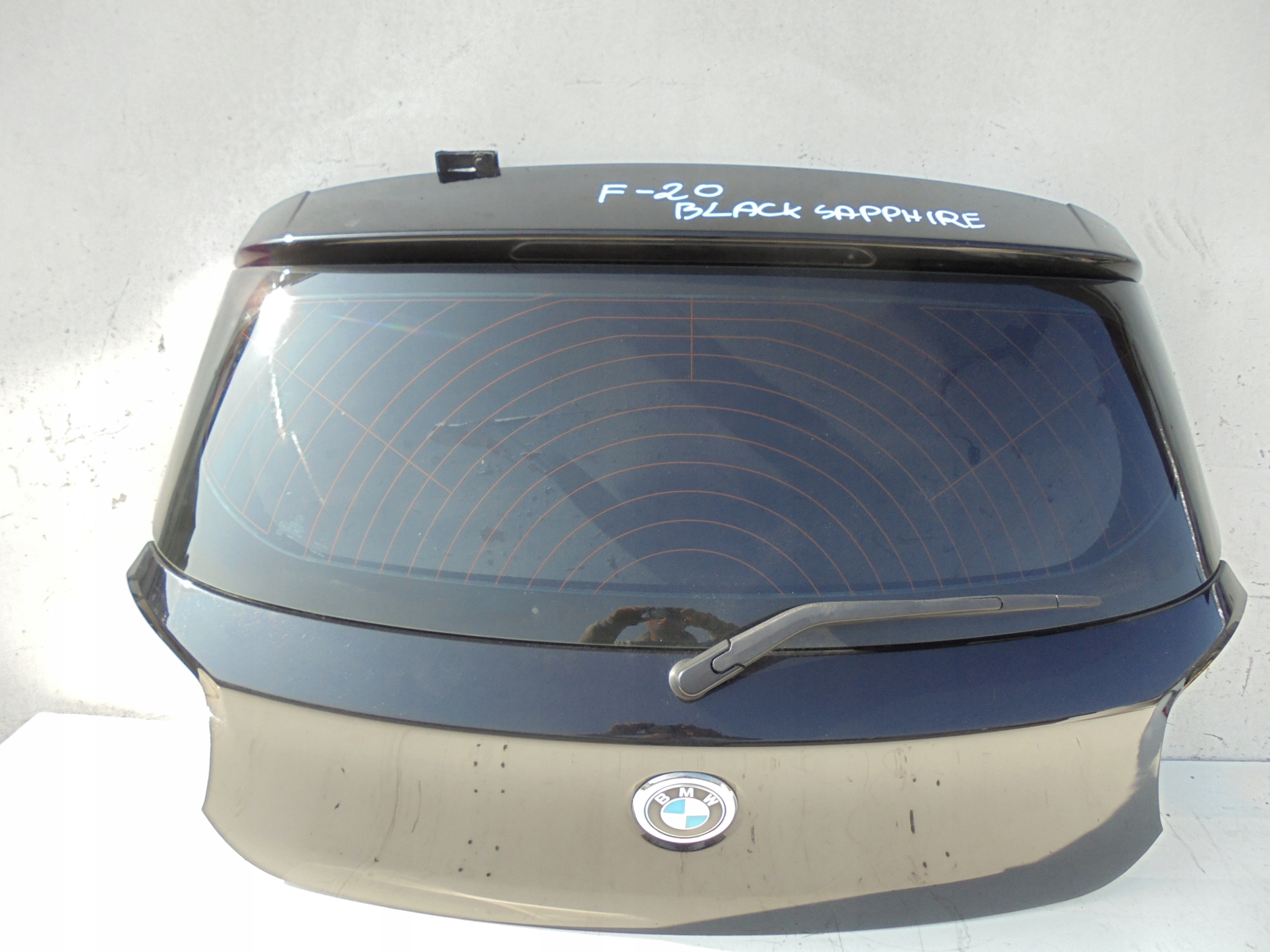 Klapa tył BMW F20 Black Saphire