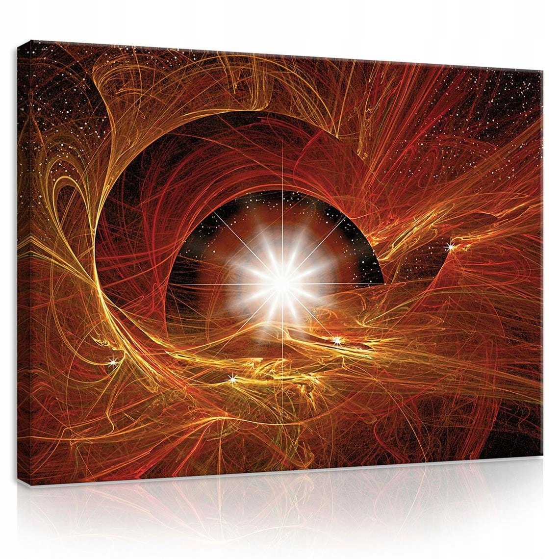 Obraz 100x75 Vesmír energie výbuch hvězda portál vír světlo abstrakce