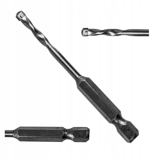 

Wiertło Do Betonu Wkrętarki Hex Quick Change 4mm