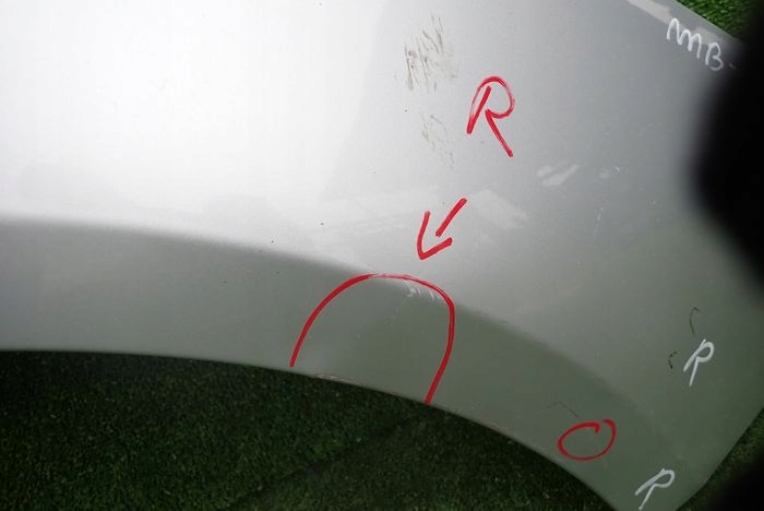 MERCEDES W247 247 B-KLASA 18- fender right front front