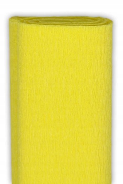 

Bibuła marszczona jasnożółta, 50 x 200 cm