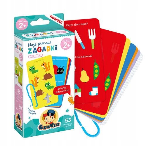 Moje pierwsze zagadki CzuCzu 2+ Praca zbiorowa Tytuł Moje pierwsze zagadki CzuCzu 2+