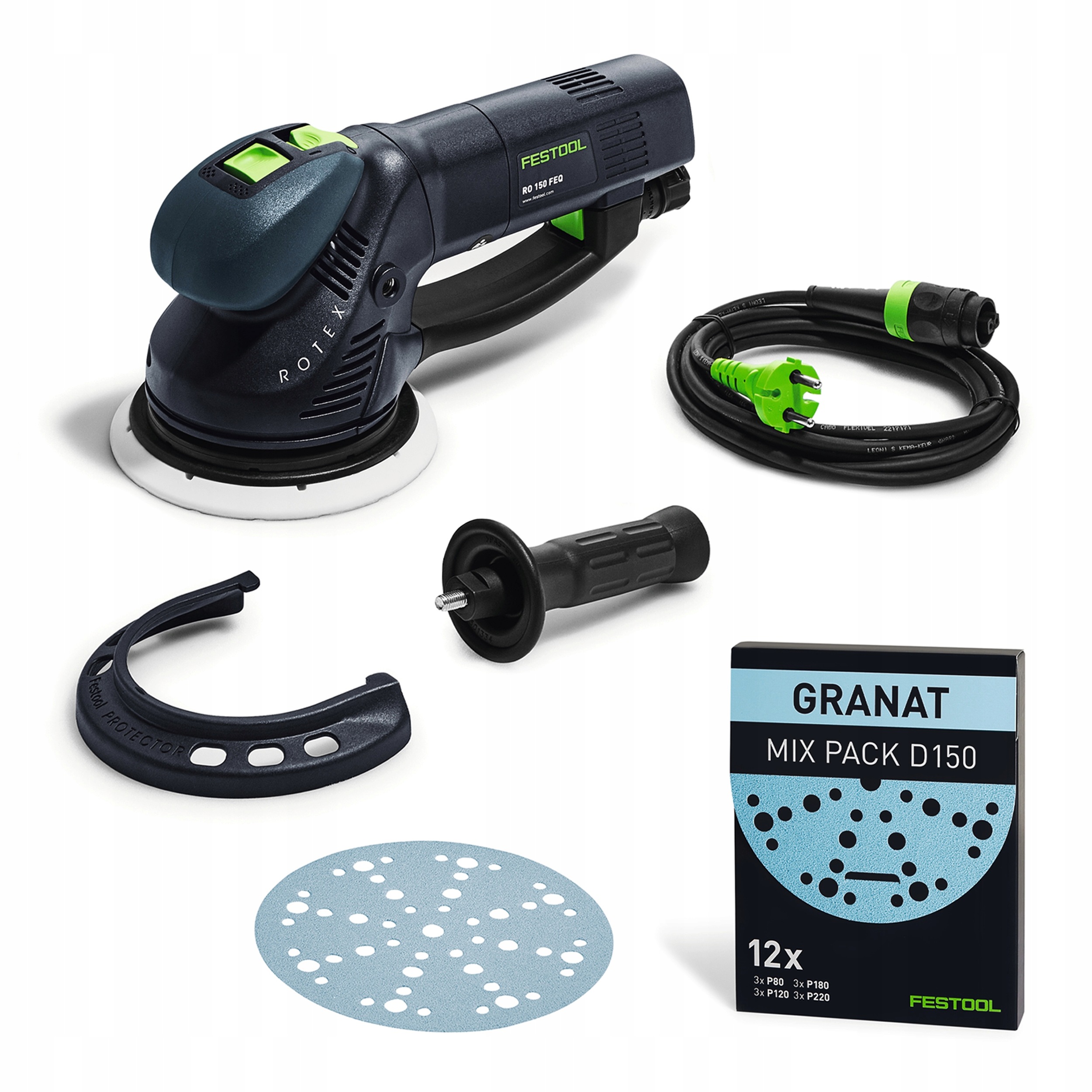 Przekładniowa szlifierka mimośrodowa Festool Ro 150 Feq 575066 150 mm