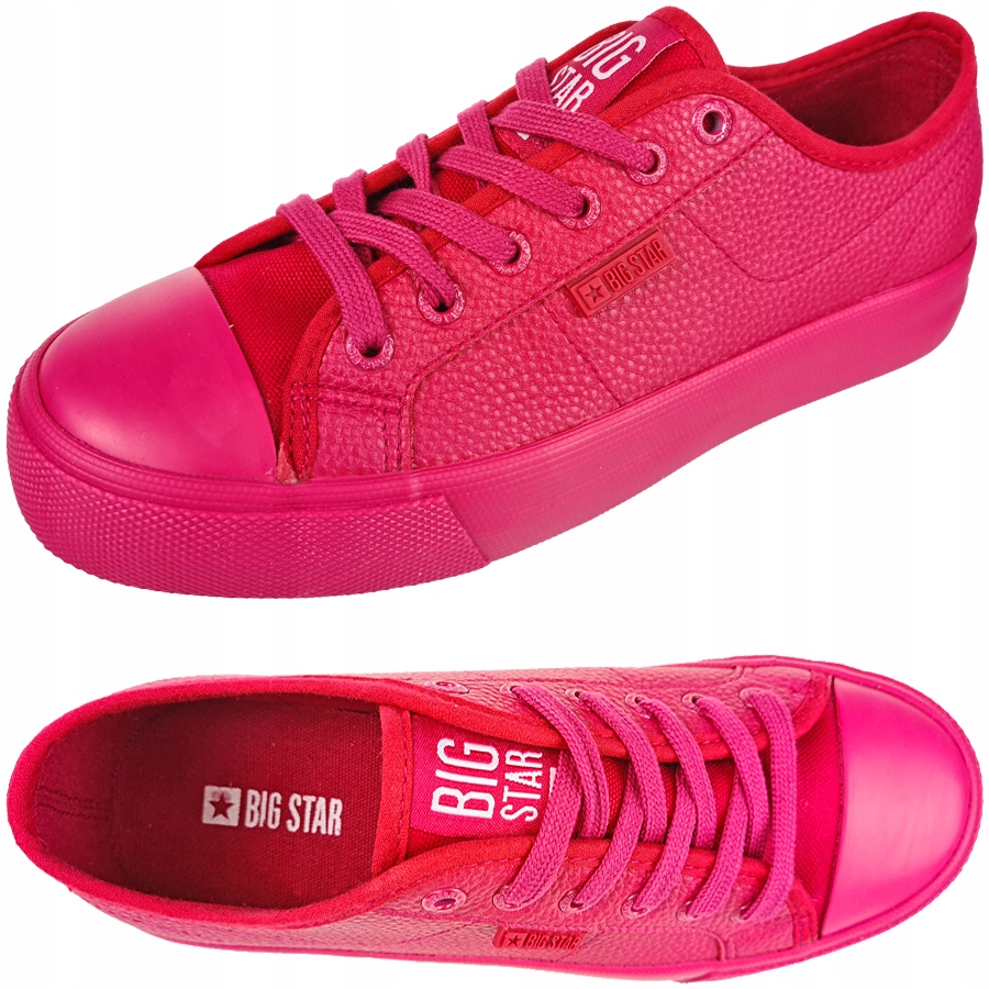 

Trampki Big Star fuksja damskie buty GG274102 36