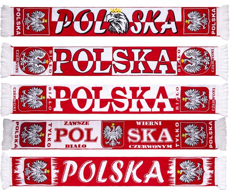 SZALIK KIBICA REPREZENTACJI POLSKA jakość HD wzory Waga produktu z opakowaniem jednostkowym 0.4 kg