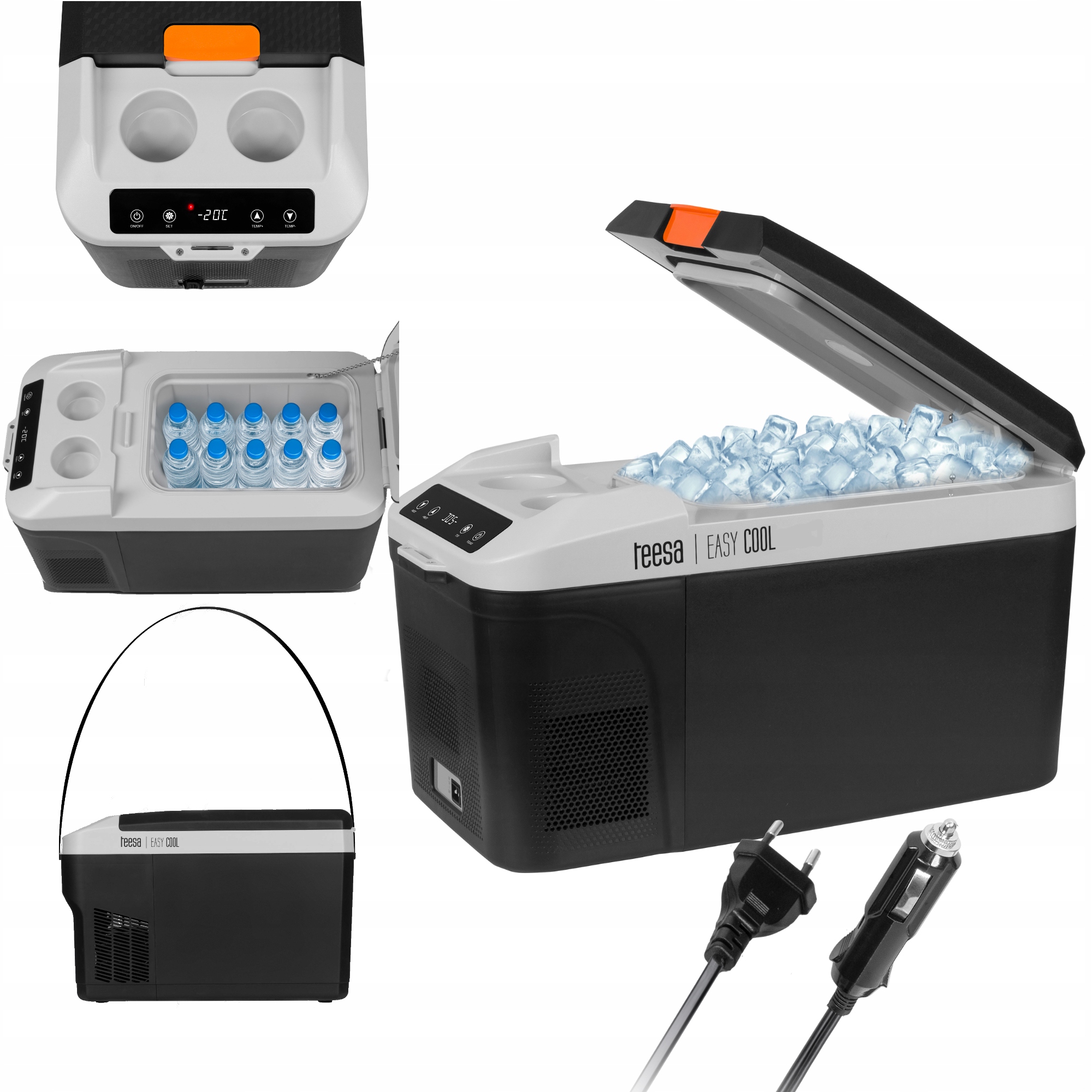 Lodówka turystyczna samochodowa kompresorowa -22°C 13L DC12/24V 230V Teesa