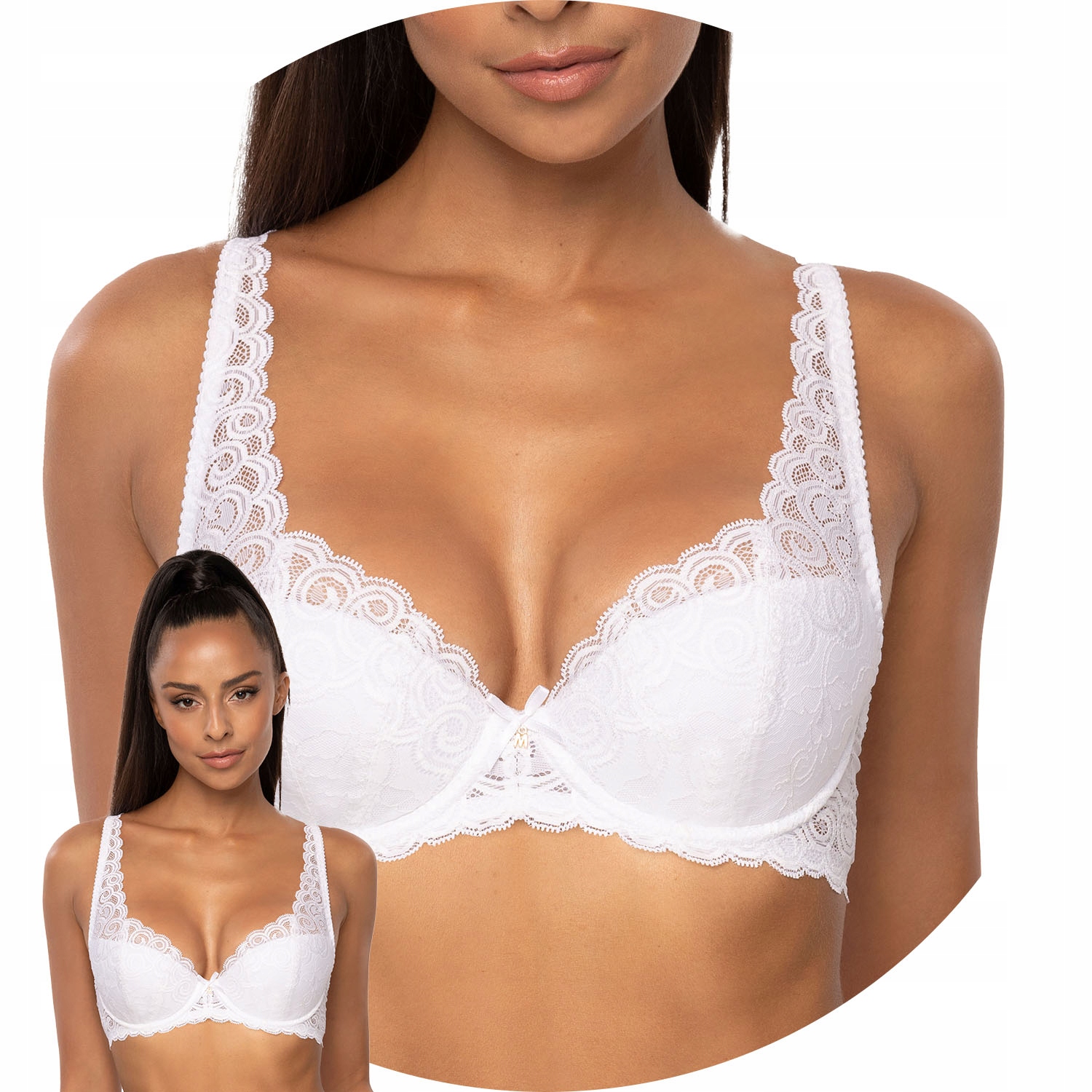 Mat 3824/22 Natalie Vyztužená podprsenka bílá 70D