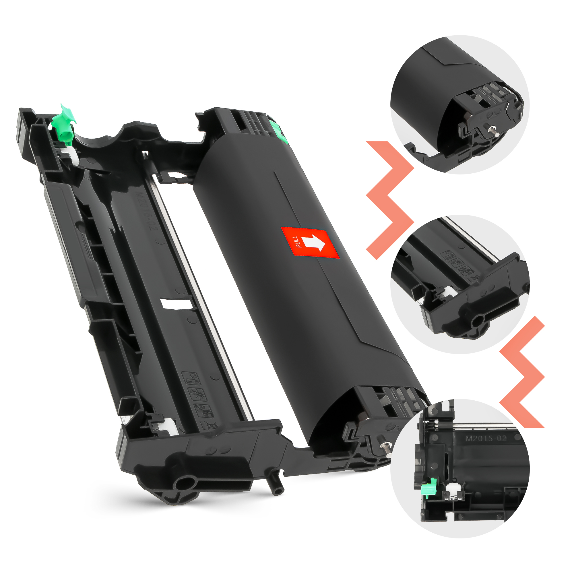 Bęben do Brother DCP-L2520 DW Czarny DR-2300 Kolor czarny (black)