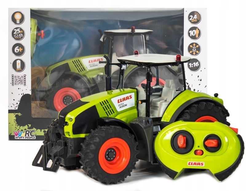 

Zdalnie Sterowany Traktor Claas Rc Do Bruder Pilot