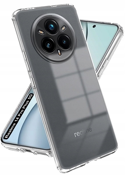 ETUI ULTRA CIENKIE SLIM TPU GUMA SILIKON DO REALME 14 PRO PLUS 5G + SZKŁO