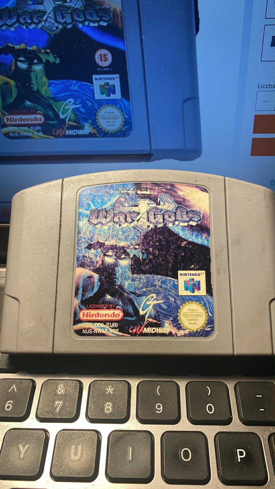 WAR GODS Nintendo 64 pudełkowa