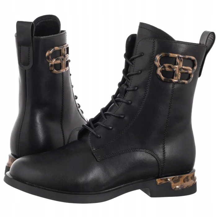 Dámské kožené kotníkové Kotníkové Boty Artiker černé 57C1064 černé