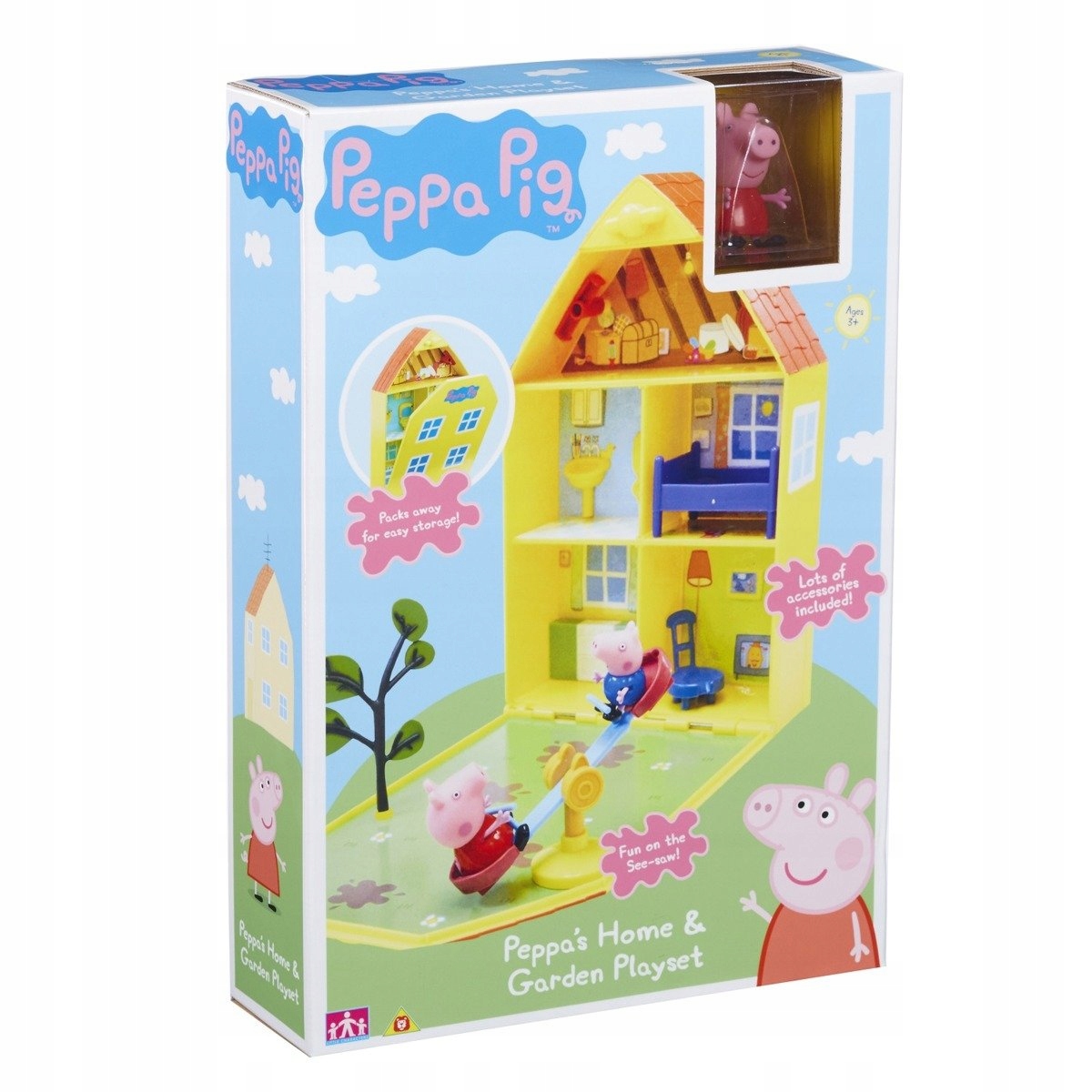 

Tm Toys Świnka Peppa Domek Walizeczka z ogrodem