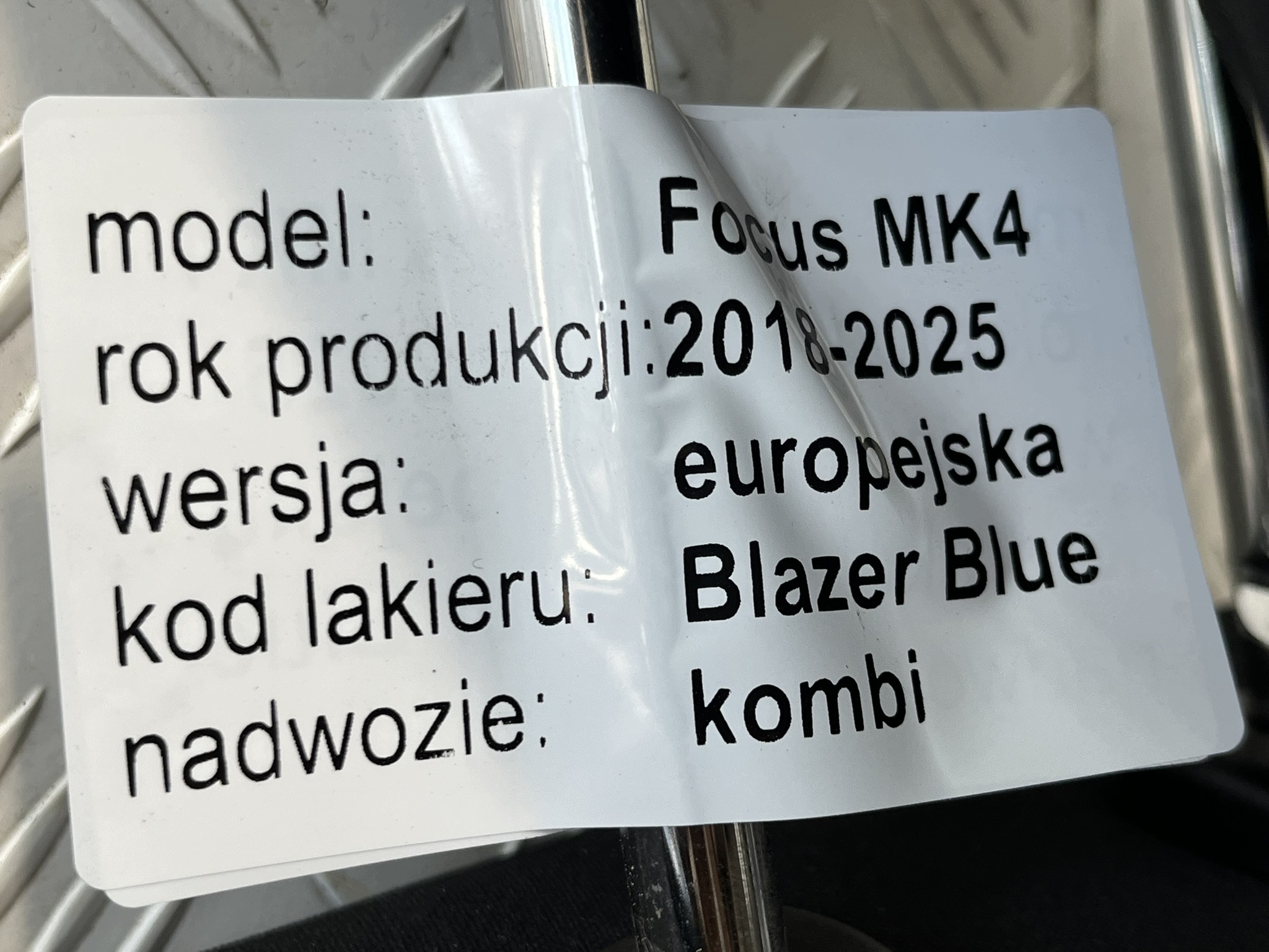 FORD FOCUS MK4 18-22 Siège Arrière Complète Arrière