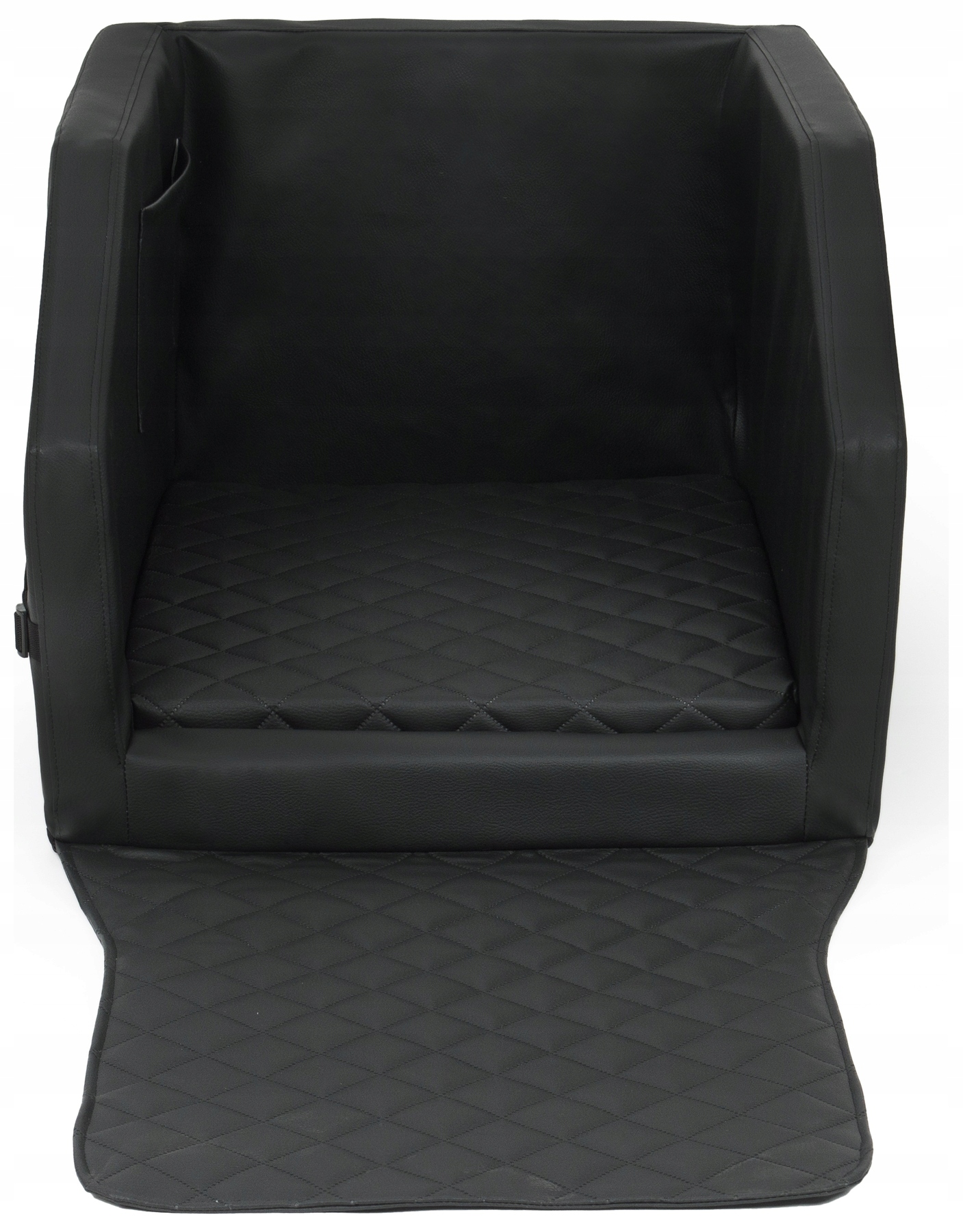 Transporter samochodowy dla psa tylne siedzenie z materacem i pasem 55x100