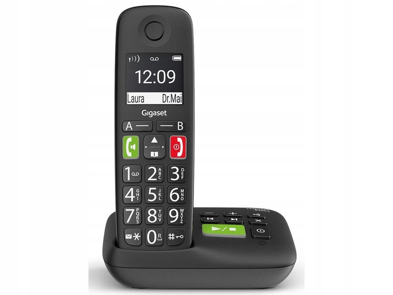 Telefon Gigaset E290A Czarny