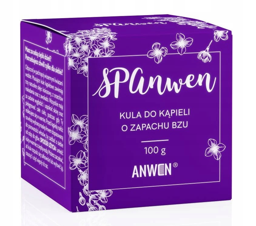 

Anwen Kula do kąpieli o zapachu Bzu 100g