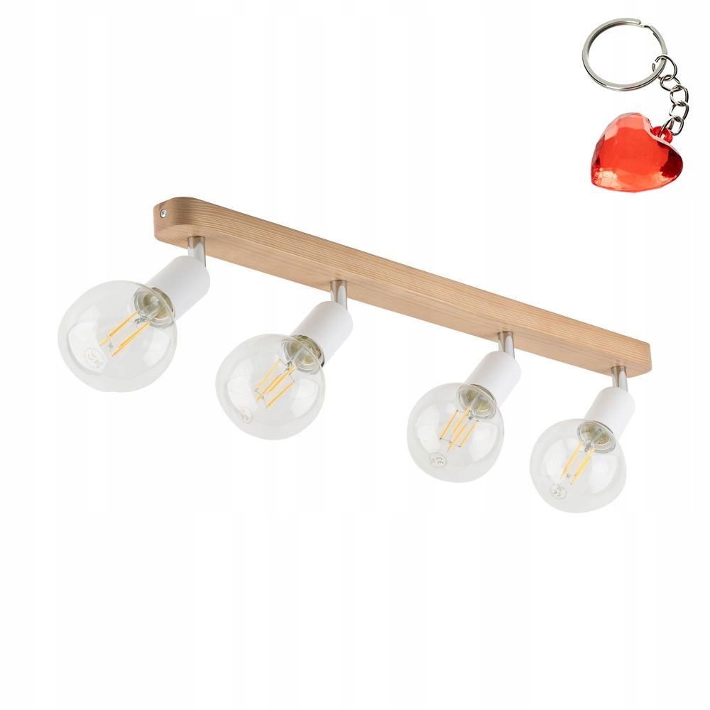 Reflektorová lampa Simply Wood White 4751 Tk Lighting