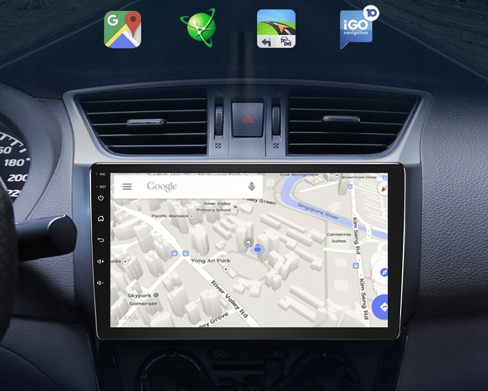 RADIO SAMOCHODOWE 1 DIN ANDROID 12 GPS KAMERA 2GB/64GB NAWIGACJA WIFI Marka ALLNOEL