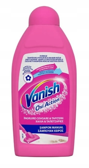 

Vanish Oxi Szampon do dywanów Czyszcz Ręczne 500ml