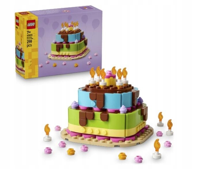 Lego(r) Iconic 40815 Dort na narozeninovou oslavu