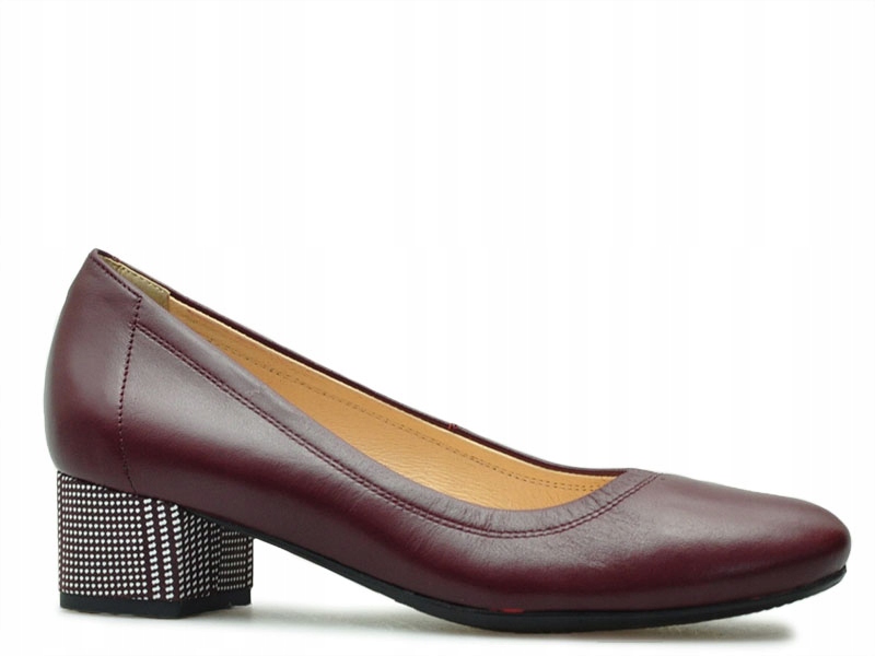 Boty Arka BI5627/1573+1557 Bordové lico