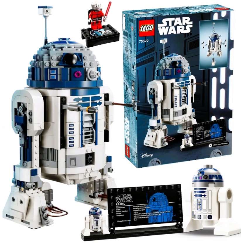 Klocki Lego Star Wars Gwiezdne Wojny Artuditu Miny Robot R2D2 Dla Dzieci