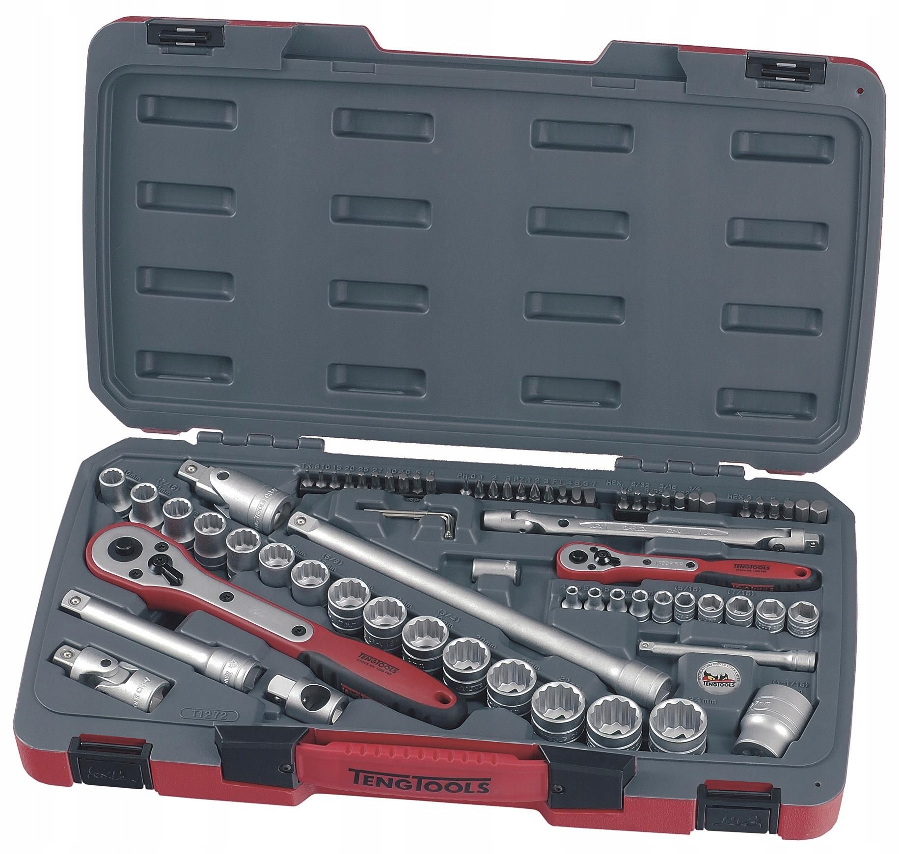 Sada nástrčných kľúčov 1/4'' Teng Tools T1272