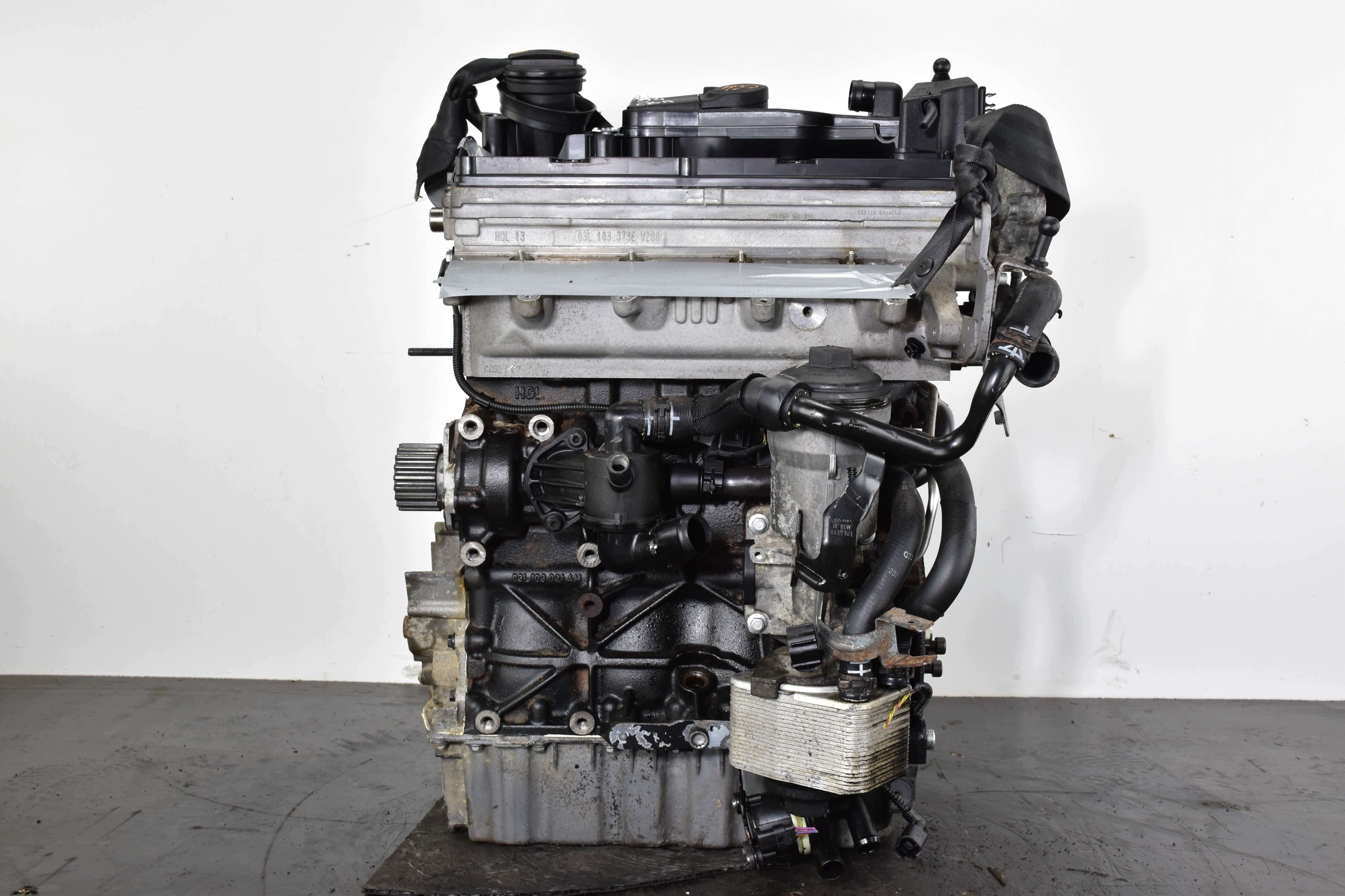 engine VW GOLF VI PASSAT CC B6 AUDI A3 8P 2.0 TDI CBA 08-11r @KOMPRESJA @