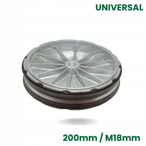 Piest valca zbíjača a montážneho stroja 200 mm M18 mm (so závitom)