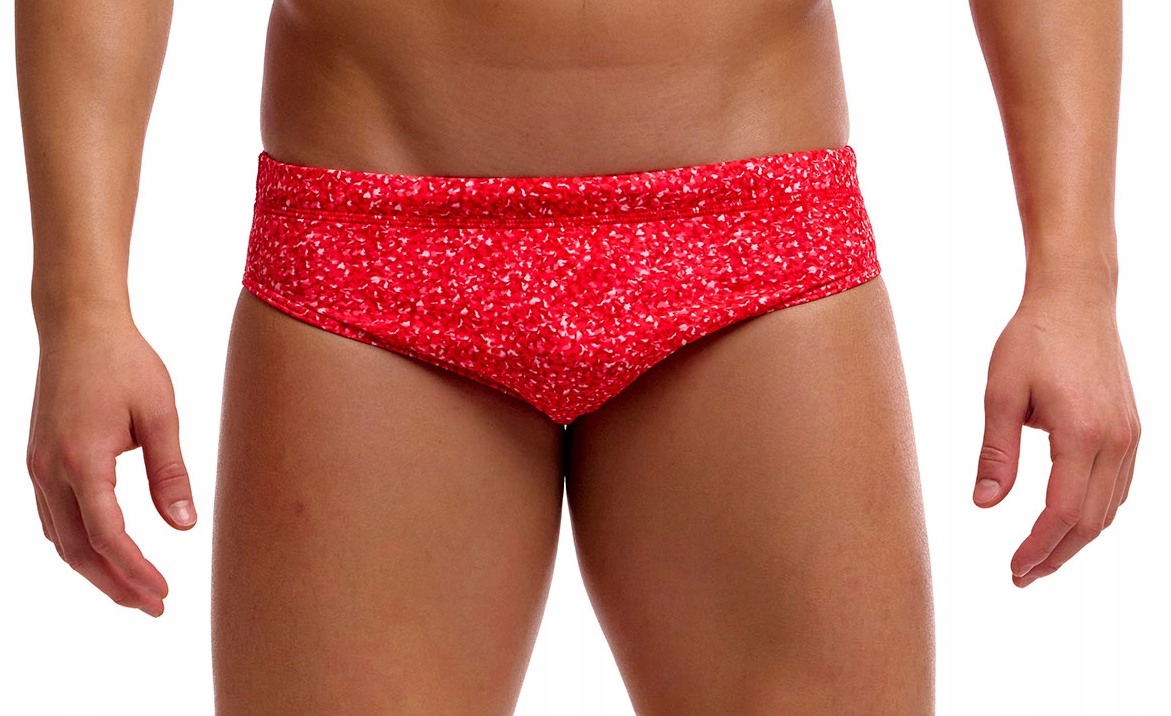 Pánské plavky Funky Trunks Hot Coals slipy M (UK34)