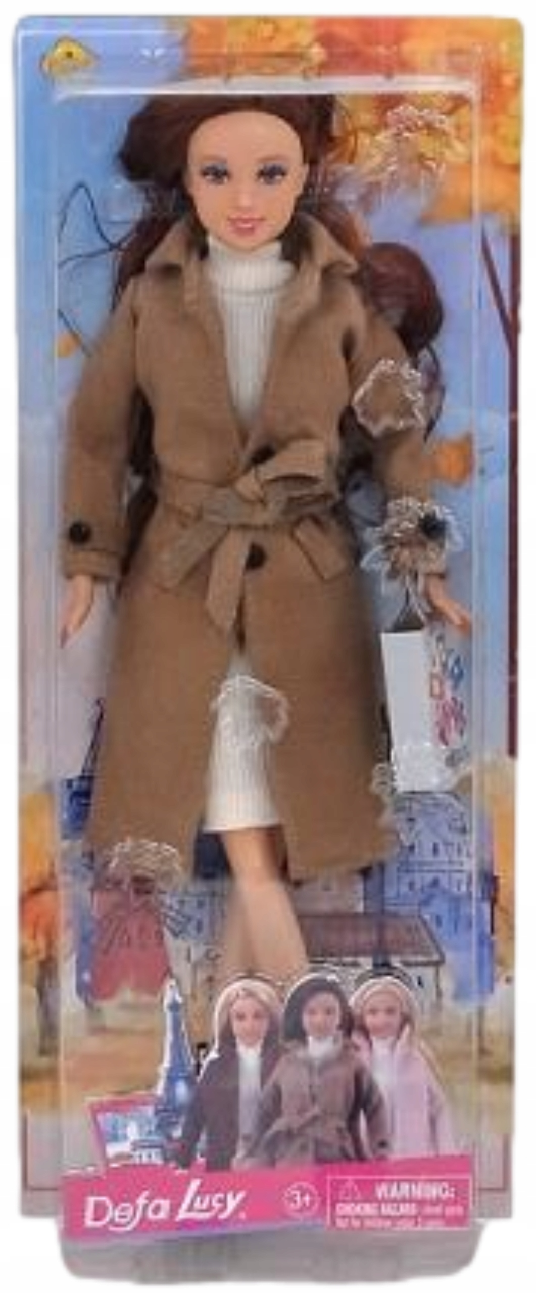 

Lalka Defa Lucy w Jesiennym Płaszczu 29 cm