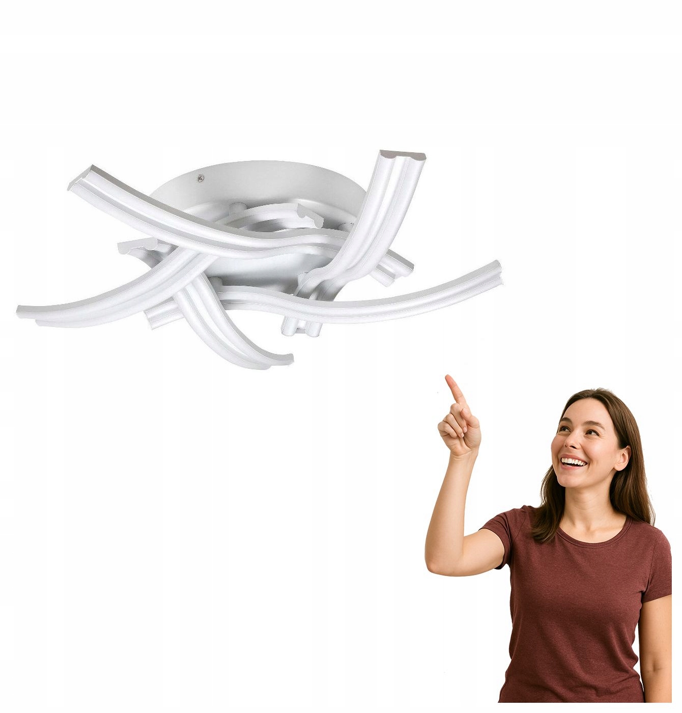 Led stropná lampa 60W Tulio 5890 Rabalux