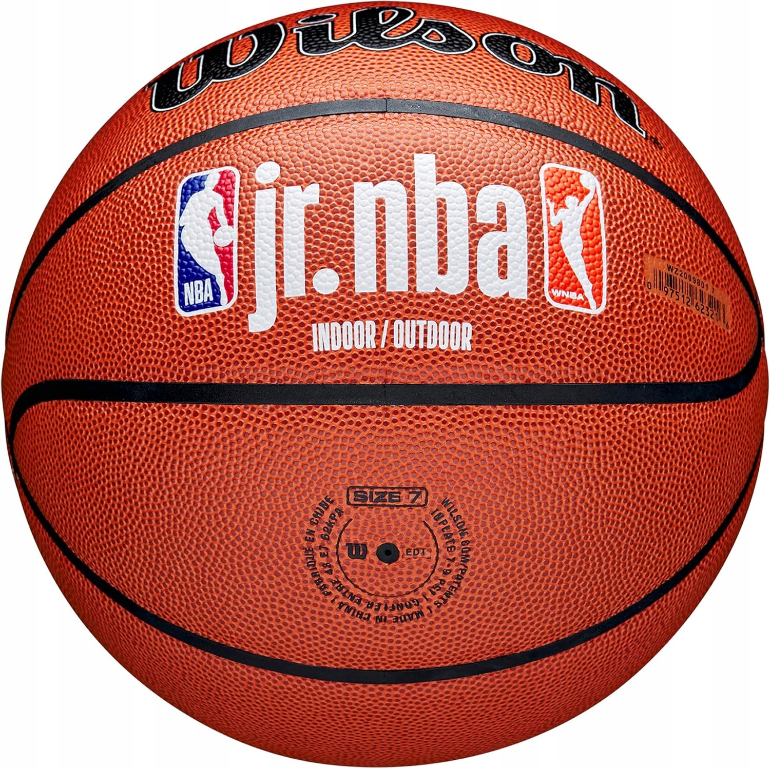 Piłka do koszykówki Wilson NBA jr. NBA FAM r. 5 Rozmiar 5