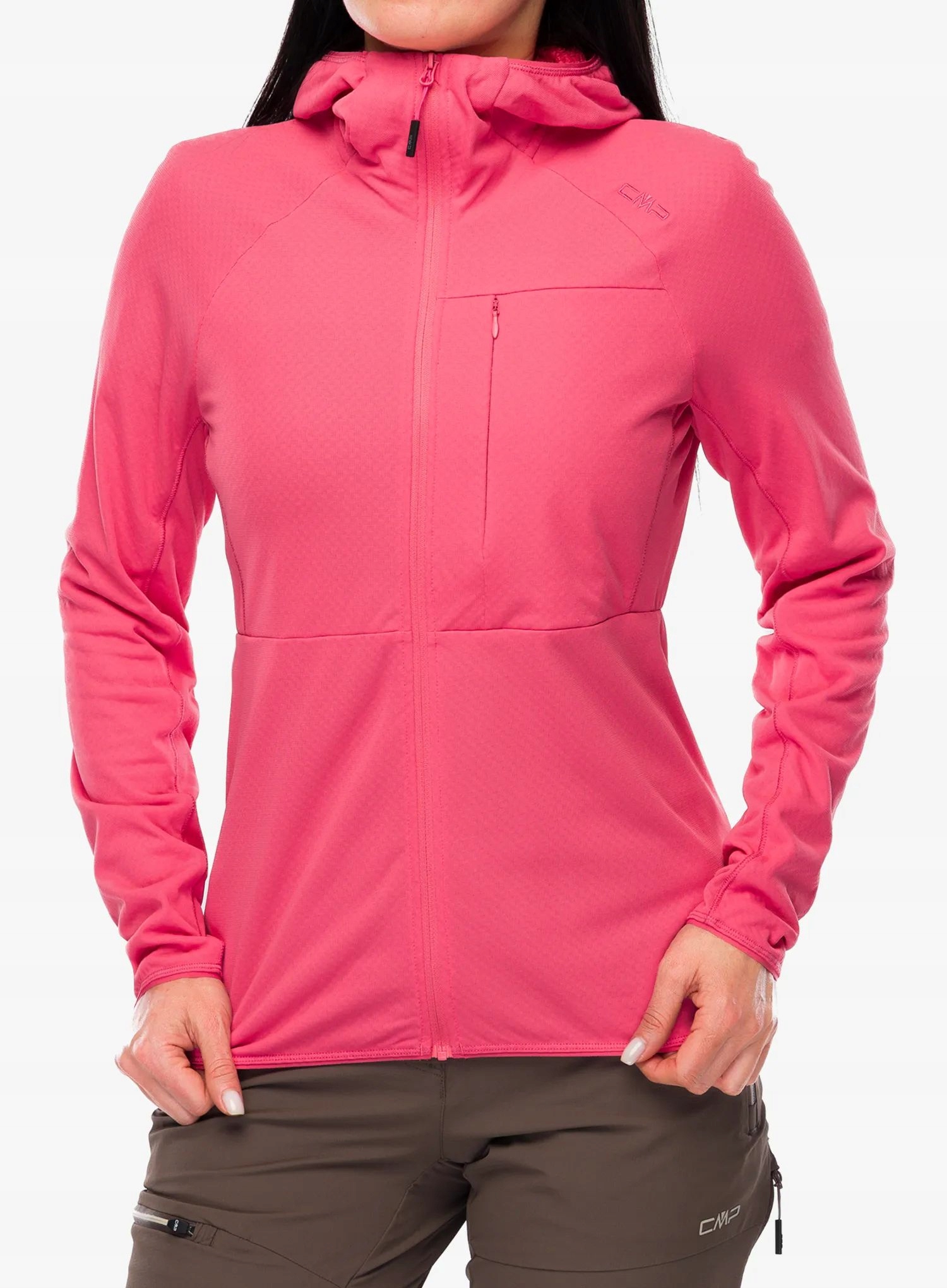 Bluza z kapturem damska Cmp Skylea Jacket coral 38 (s)