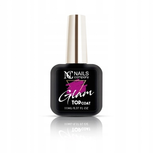 Top NC Nails Glam Top Coat Pink 11ml