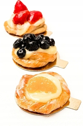 Mini podkłady złote 9 cm/250 sztuk