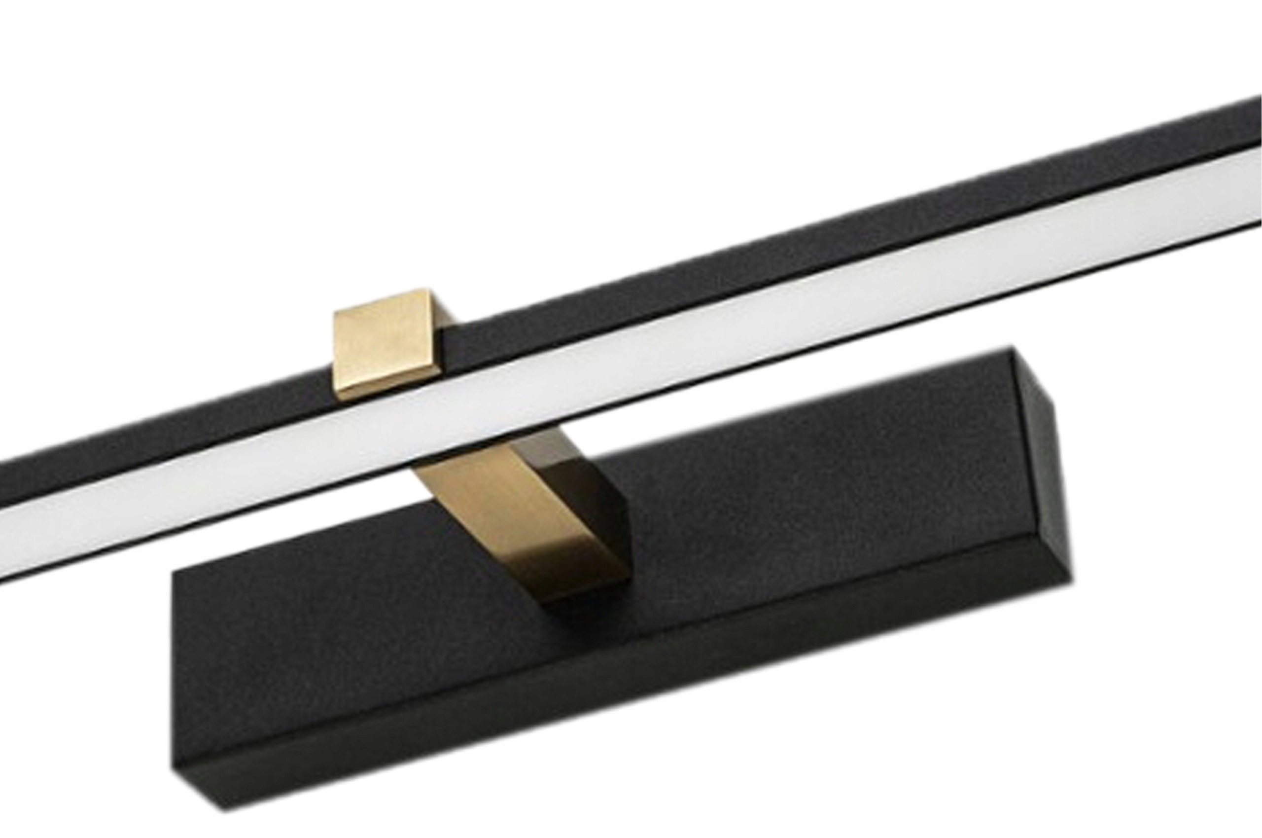 Lampa nad lustro szafkę 18W 90 cm czarno-złota