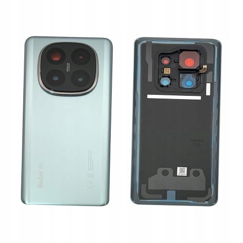 Oryginalna Klapka Xiaomi Redmi Note 14 Pro+ 5G Frost Blue Szkło Aparatu