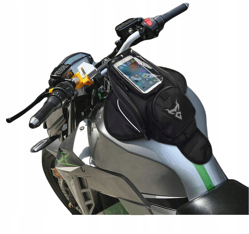 MOTOCENTRIC MAGNETYCZNA TORBA MOTOCYKLOWA NA BAK TANKBAG SAKWA + GRATIS Stan opakowania oryginalne