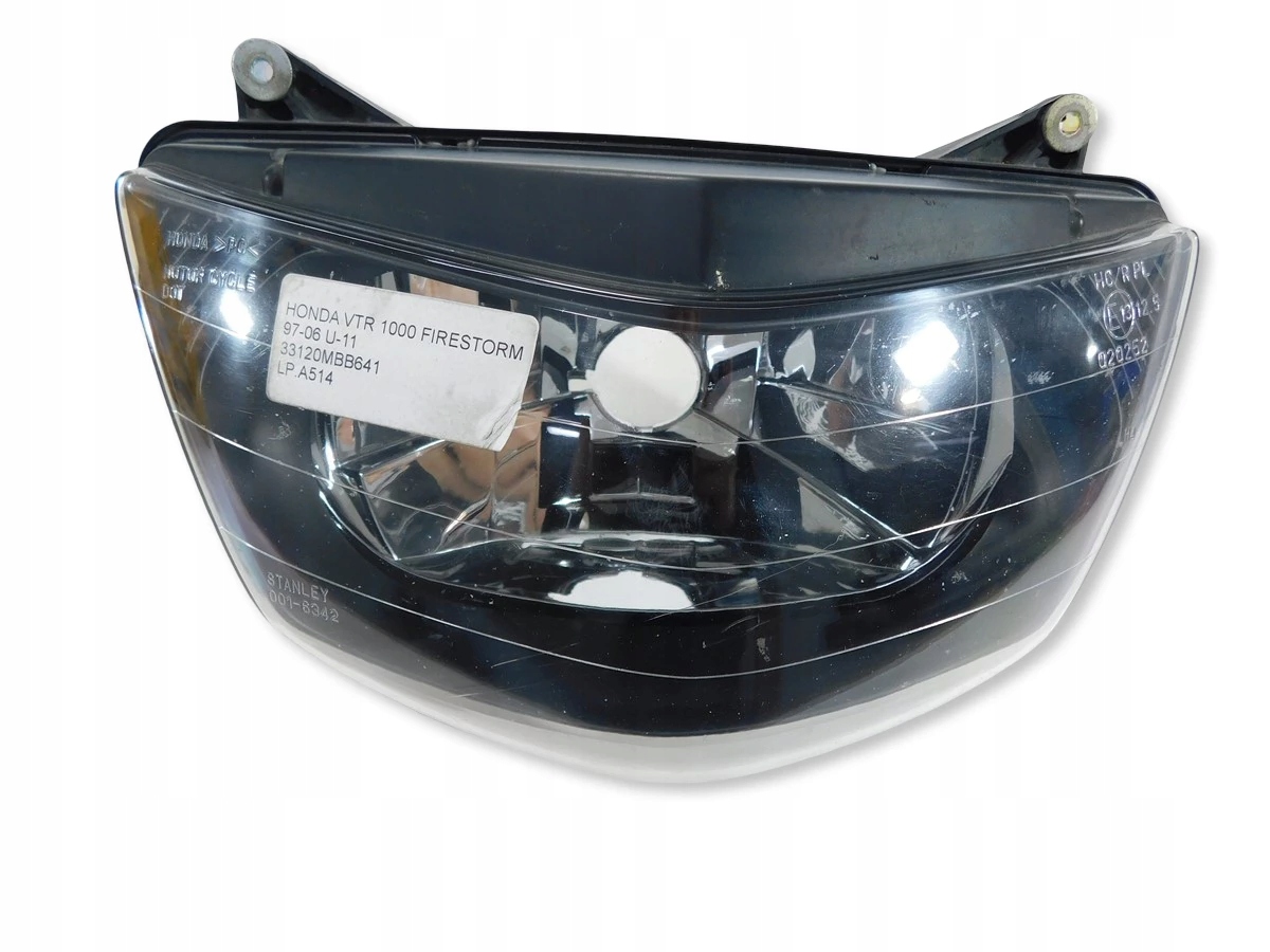 Lampa Reflektor Predná Honda Vtr 1000 Firestorm 97-06 U-11 33120MBB641