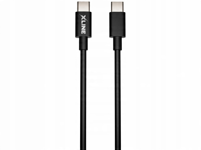 

Czarny Kabel Usb Typ C Usb Typ C Xline 60W 1 m
