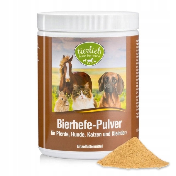 Levně Tierlieb Pivovarské kvasnice pro zvířata (600 g)