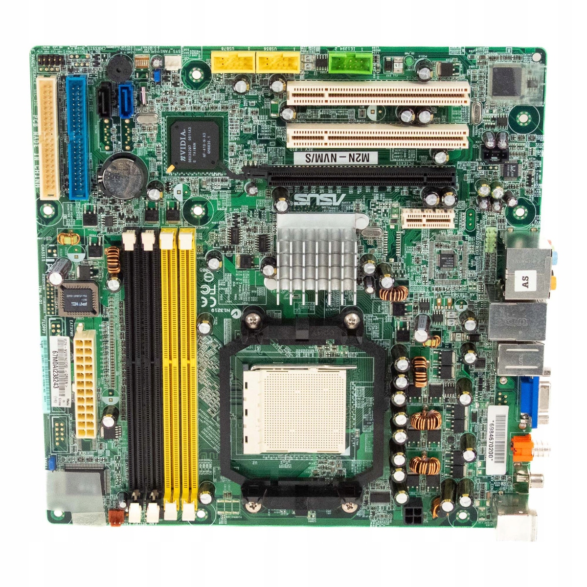 Asus M2N-NVM/S Socket AM2 DDR2 PCIe Pci mATX