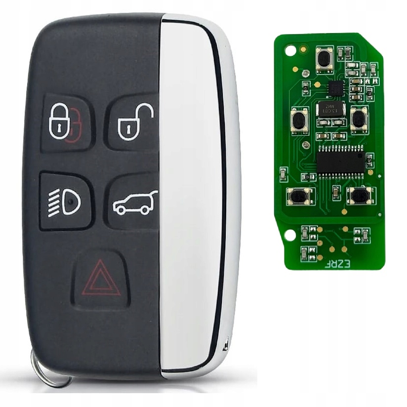 Pilotní klíč s elektronikou Jaguar Xf Xe Xj F-type Fpace 315MHz HU101