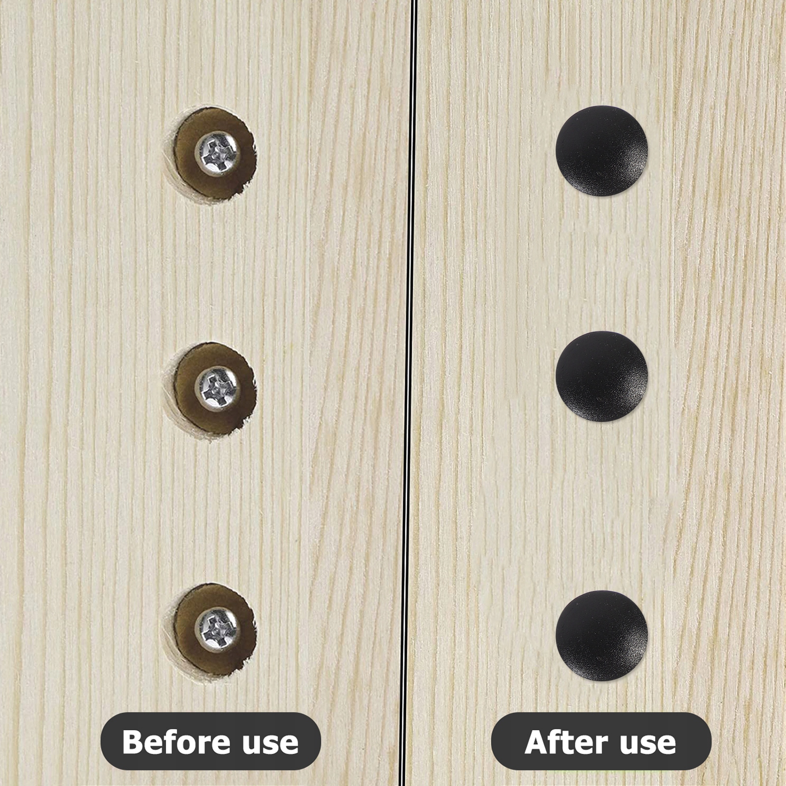 ŚRUBA DEKORACYJNA ZAŚLEPKA NA ŚRUBĘ MEBLOWA OKRĄGŁA ŁEBKA Kod producenta 11486879