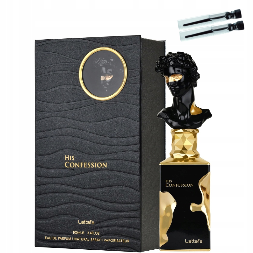 Parfém Lattafa His Confession 100 ml 2 vzorky Dárek